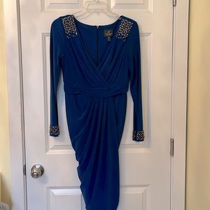 032 Adrianna Papell Sequin Dress